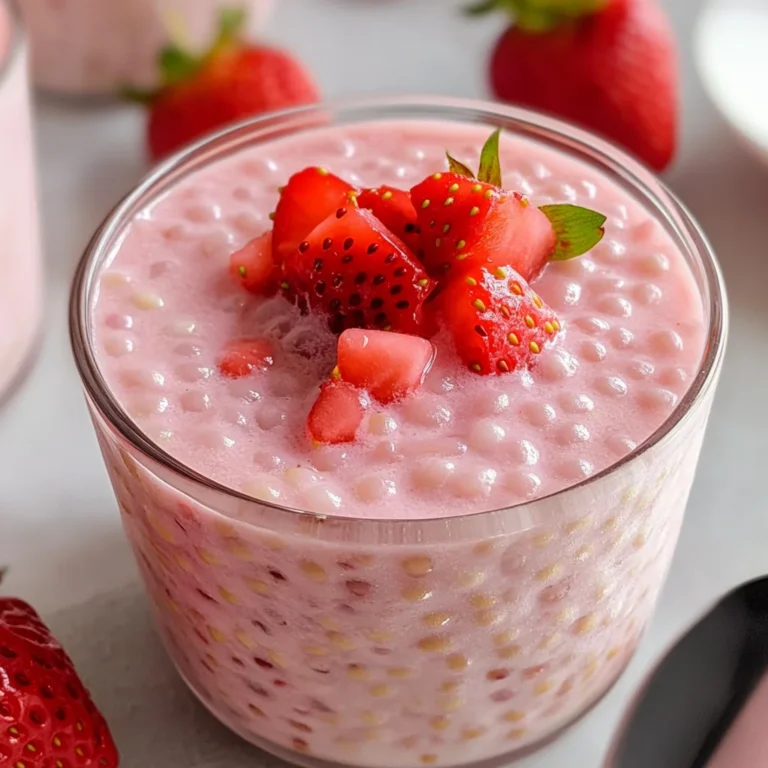 Strawberry Sago
