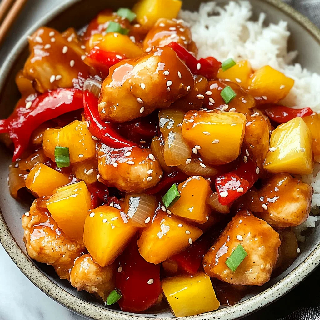 Sweet And Sour Chicken Recipe