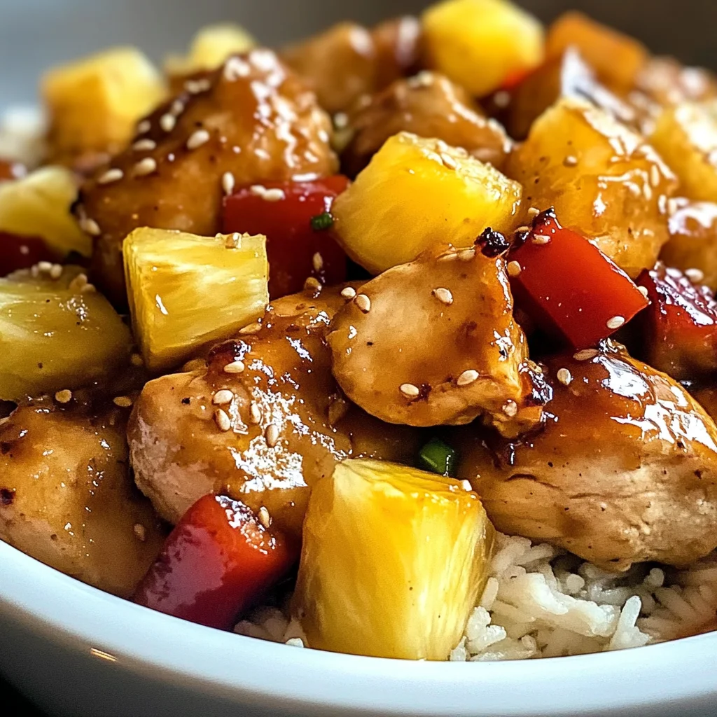Sweet Hawaiian Crock Pot Chicken for Family-Favorite Dinners